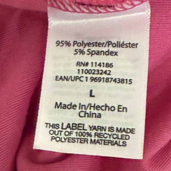 NWT JUICY COUTURE Pink Velour Pants with Rhinestone Detail Size Large - Picture 14 of 15